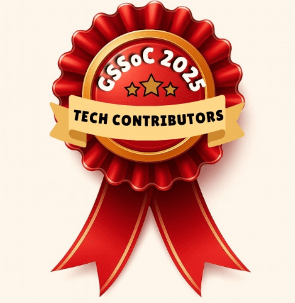 GSSoC 2025 Contributor hackathon certificate